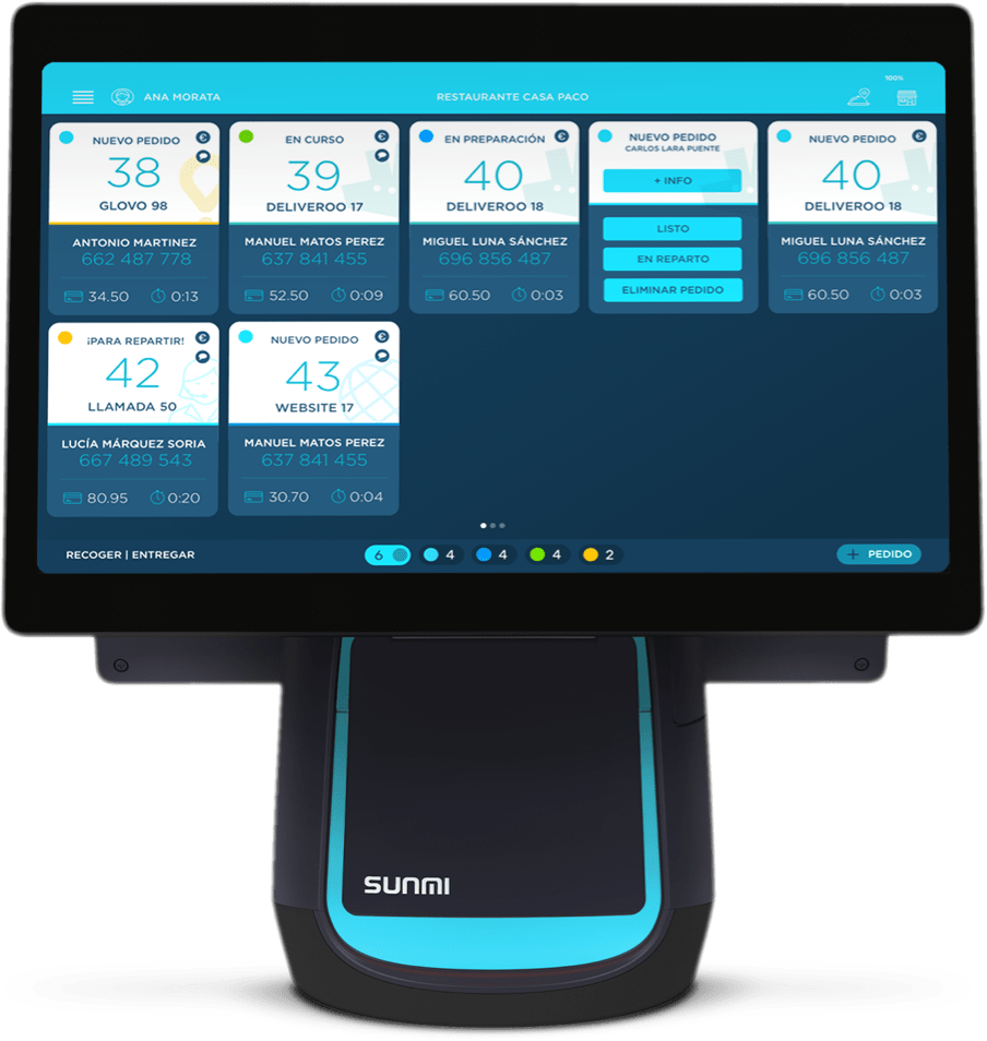 TPV-Hostelería-Software-Hostelería-Ticksy-sunmi