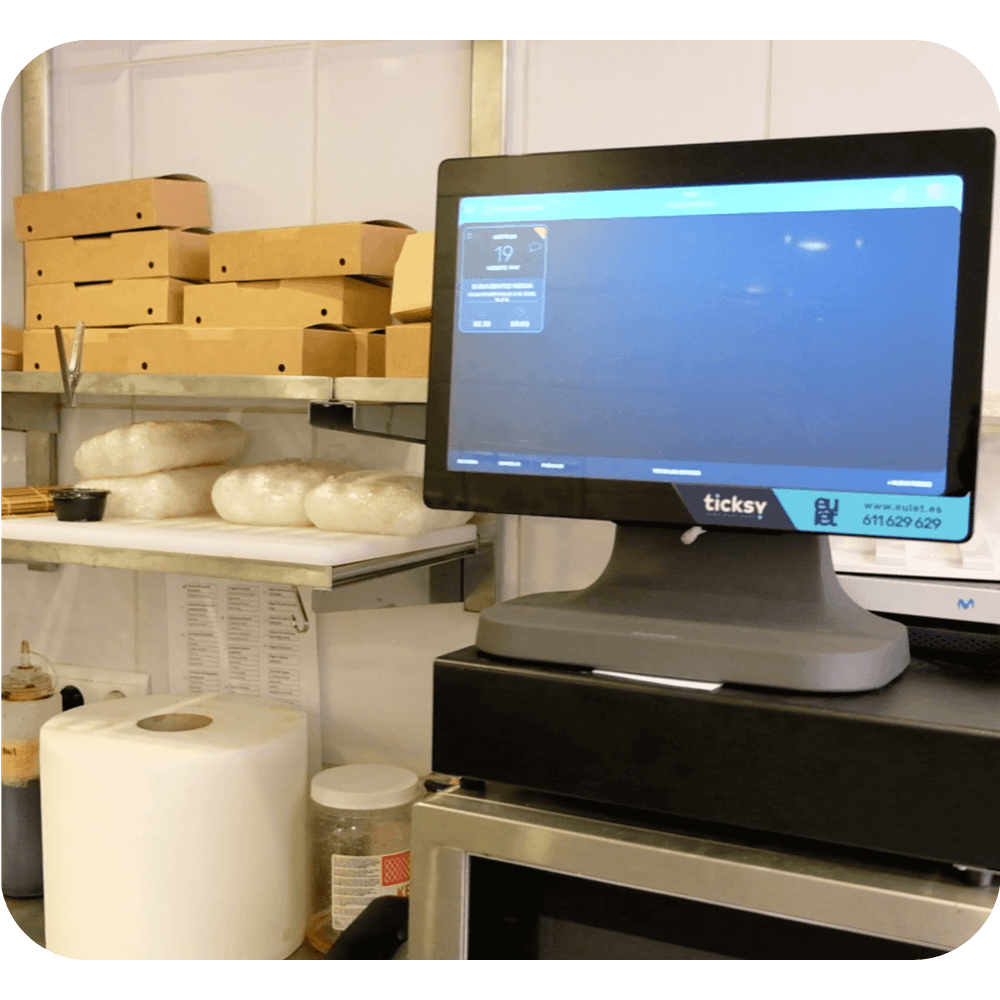 Software para Dark Kitchen · Ticksy